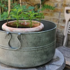 Verdigris Plant Bowl/drink Bucket -Deals Green4Ever Store pr2000016191 card7 lg