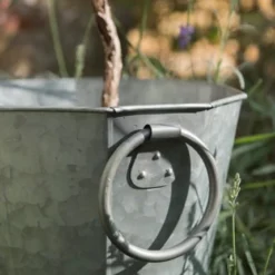 Faceted Galvanised Planter -Deals Green4Ever Store pr2000027856 card8 lg