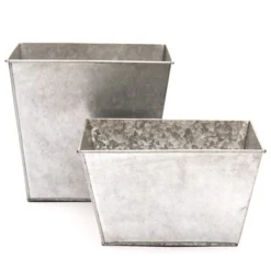Galvanised Planter -Deals Green4Ever Store pr2000028358 card6 lg