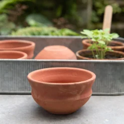 Terracotta Grow Pots - Set Of 8 With Tray -Deals Green4Ever Store pr2000028372 card5 lg