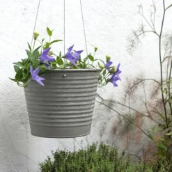 Hanging Aged Ribbed Planter -Deals Green4Ever Store pr2000031414 card11 lg