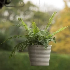 Hanging Aged Ribbed Planter -Deals Green4Ever Store pr2000031414 card5 lg