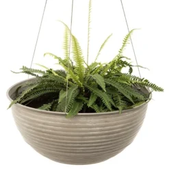 Hanging Aged Ribbed Bowl -Deals Green4Ever Store pr2000031455 card3 lg