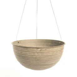 Hanging Aged Ribbed Bowl -Deals Green4Ever Store pr2000031455 card5 lg