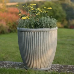 Tall Antique Zinc Dolly Pot -Deals Green4Ever Store pr2000031491 card4 lg