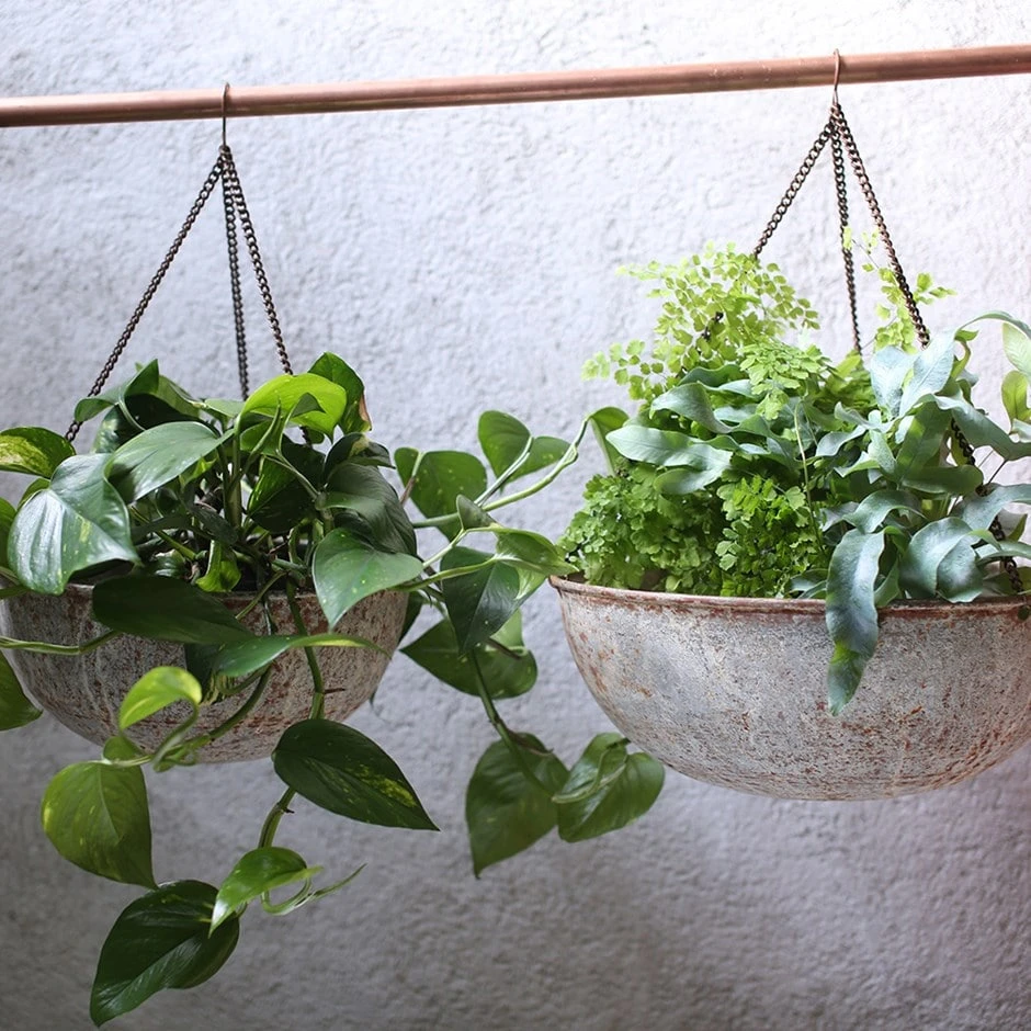 Abari Round Hanging Planter 1 Abari Round Hanging Planter