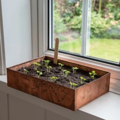 Brushed Copper Seed Tray -Deals Green4Ever Store pr2000034042 card6 lg