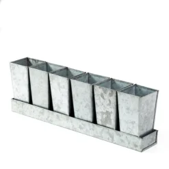 Galvanised Tray With 6 Tall Root Trainer Pods 10 Galvanised Tray With 6 Tall Root Trainer Pods -Deals Green4Ever Store pr2000037489 card5 lg