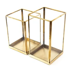 Simple Terrarium / Tealight Holder With Tray Base -Deals Green4Ever Store pr2000037497 card3 lg