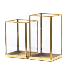 Simple Terrarium / Tealight Holder With Tray Base -Deals Green4Ever Store pr2000037497 card6 lg