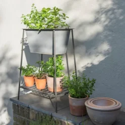 Trough On Stand With Shelf - Short -Deals Green4Ever Store pr2000037548 card4 lg