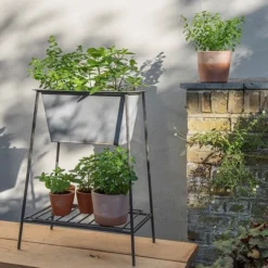 Trough On Stand With Shelf - Short -Deals Green4Ever Store pr2000037548 card5 lg