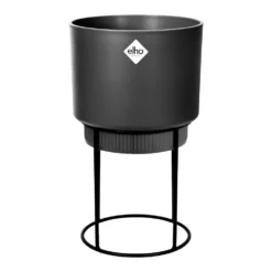 Matt Black Planter With Stand -Deals Green4Ever Store pr2000038250 card3 lg