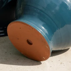 Dark Teal Bellied Planter -Deals Green4Ever Store pr2000045004 card4 lg