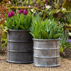Greystoke Barrel Planter -Deals Green4Ever Store pr2000046297 card6 lg