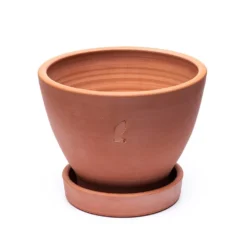 Terracotta Herb Pot And Saucer - Large -Deals Green4Ever Store pr2000046523 card4 lg