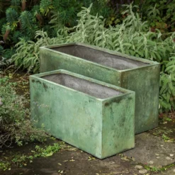 Rectangular Terrace Planter - Verdigris -Deals Green4Ever Store pr2000048712 card3 lg