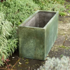 Rectangular Terrace Planter - Verdigris -Deals Green4Ever Store pr2000048712 card6 lg