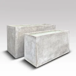 Rectangular Terrace Planter - Weathered Cream -Deals Green4Ever Store pr2000048714 card4 lg