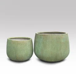 Ripple Bowl Planter - Verdigris -Deals Green4Ever Store pr2000048717 card4 lg