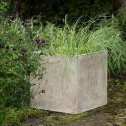 Square Terrace Planter - Weathered Cream -Deals Green4Ever Store pr2000048723 card3 lg