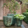 Drop Planter - Verdigris